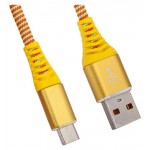USB кабель Liberty Project Micro USB Носки желтый (kastd)