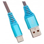 USB кабель Liberty Project Type-C Носки голубой (kastd)