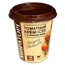 Крем-суп Мираторг Томатный с курицей, 360 г (kastd) в магазинах Ашан