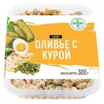 Салат Green Crest Оливье с курицей, 300 г (kastd) Салат Green Crest Оливье с курицей, 300 г (kastd)