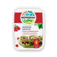 Салат Провансаль Меридиан из морской капусты, 200 г (kastd) в магазинах Ашан