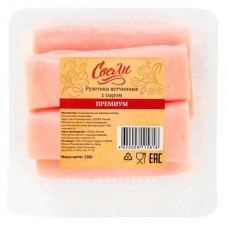 Рулетики из ветчины Свели с сыром, 200 г (kastd) в магазинах Ашан