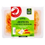 Салат АШАН Красная птица Морковь с чесноком и сыром, 200 г (kastd) Салат АШАН Красная птица Морковь с чесноком и сыром, 200 г (kastd)