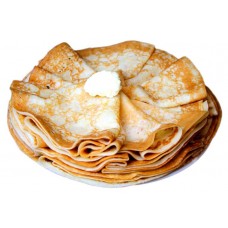 Блины АШАН Аппетитные с маслом, вес (kastd) в магазинах Ашан