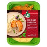 Шницель Великоросс Венский с картофельным пюре, 280 г (kastd) Шницель Великоросс Венский с картофельным пюре, 280 г (kastd)