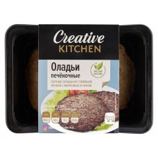 Оладьи печеночные Creative Kitchen, 150 г (kastd) в магазинах Ашан