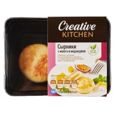 Сырники Creative Kitchen с манго-маракуйя, 120 г (kastd) в магазинах Ашан