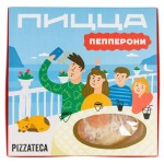 Пицца Pizzateca Пепперони, 410 г (kastd)
