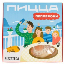 Пицца Pizzateca Пепперони, 410 г (kastd) в магазинах Ашан