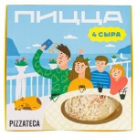 Пицца Pizzateca 4 Сыра, 450 г (kastd)