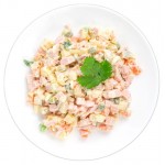 Салат АШАН Оливье Домашний, вес (kastd) Салат АШАН Оливье Домашний, вес (kastd)