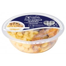 Рулет Холодушка куриный с макаронами Каприз, 250 г (kastd) в магазинах Ашан