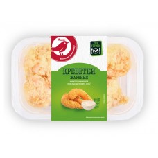 Креветки АШАН Красная птица жареные, 100 г (kastd) в магазинах Ашан