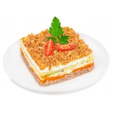 Салат АШАН Скумбрия под шубой, вес (kastd) в магазинах Ашан