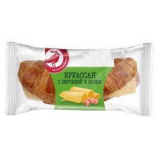Круассан АШАН Красная птица с ветчиной и сыром, 115 г (kastd) в магазинах Ашан
