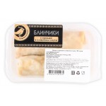 Блины АШАН Золотая птица с курицей в сливочном соусе, 160 г (kastd)