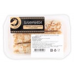 Блины АШАН Золотая птица с черной смородиной и малиной, 210 г (kastd)