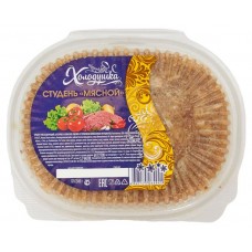 Студень Холодушка Мясной, 380 г (kastd) в магазинах Ашан