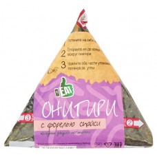 Онигири I like eat с форелью Спайси, 100 г (kastd) в магазинах Ашан