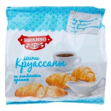 Круассаны мини Яшкино со сливочным кремом, 180 г (kastd) в магазинах Ашан