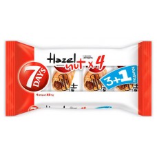 Круассаны 7Days с ореховым кремом мультиупаковка 3+1, 4х65 г (kastd) в магазинах Ашан