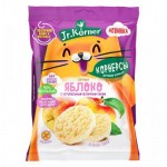 Хлебцы рисовые Jr.Korner хрустящие с яблочным соком мини? 30 г (kastd)