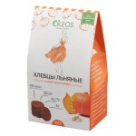 Хлебцы OLEOS льняные с семенами тыквы, 100 г (kastd) Хлебцы OLEOS льняные с семенами тыквы, 100 г (kastd)