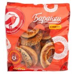 Баранки АШАН Красная птица с маком, 350 г (kastd) Баранки АШАН Красная птица с маком, 350 г (kastd)