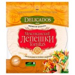 Лепешки пшеничные Delicados Tortillas Мексиканские, 400 г (kastd)
