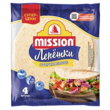 Лепешки пшеничные Mission Оригинальные, 166 г (kastd) в магазинах Ашан