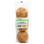 Булочки для гамбургера Каждый день с кунжутом, 150 г (kastd) Булочки для гамбургера Каждый день с кунжутом, 150 г (kastd)