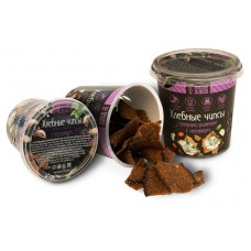 Хлебные чипсы Рижский хлеб с чесноком, 50 г (kastd) в магазинах Ашан