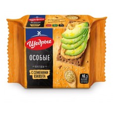 Хлебцы Щедрые ржано-пшеничные с семенами кунжута, 200 г (kastd) в магазинах Ашан