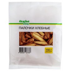 Хлебные палочки Каждый день, 150 г (kastd) в магазинах Ашан