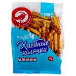 Хлебные палочки АШАН Красная птица с солью, 200 г (kastd) Хлебные палочки АШАН Красная птица с солью, 200 г (kastd)