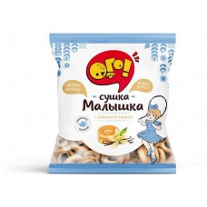 Сушки ОГО! Малышка с ароматом ванили, 175 г (kastd) в магазинах Ашан