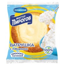 Ватрушка с творогом Мастер Пирогов, 100 г (kastd) в магазинах Ашан