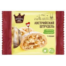 Штрудель Австрийский Штрудель&КО с яблоком и корицей, 280 г (kastd) в магазинах Ашан