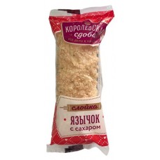 Слойка Королевская сдоба Язычок с сахаром, 50 г (kastd) в магазинах Ашан