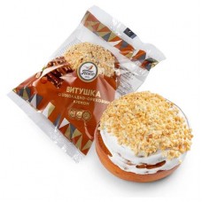 Витушка ПЕКО с шоколадно-ореховым кремом, 80 г (kastd) в магазинах Ашан