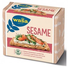 Хлебцы пшеничные Wasa Sesame с посыпкой из жареного кунжута, 200 г (kastd) в магазинах Ашан