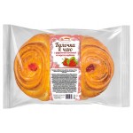 Булочка Нижегородский Хлеб К чаю с клубникой, 110 г (kastd) Булочка Нижегородский Хлеб К чаю с клубникой, 110 г (kastd)