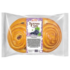 Булочка Нижегородский Хлеб К чаю с изюмом, 110 г (kastd) в магазинах Ашан