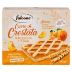 Пирог-кростата falcone с абрикосовым и персиковым джемом, 240 г (kastd)