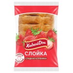 Слойка Хлебный Дом сладкая клубника, 55 г (kastd) Слойка Хлебный Дом сладкая клубника, 55 г (kastd)