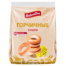 Сушки Волжский пекарь горчичные, 250 г (kastd) в магазинах Ашан