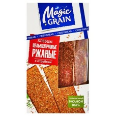 Хлебцы Magic Grain Цельнозерновые ржаные с отрубями, 160 г (kastd) в магазинах Ашан