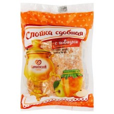 Слойка сдобная Королевский хлеб с повидлом, 80 г (kastd) в магазинах Ашан