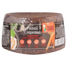 Хлеб ржаной Рижский хлеб бездрожжевой с морковью, 220 г (kastd) в магазинах Ашан