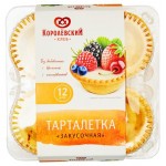 Тарталетка закусочная Королевский хлеб 12 шт, 250 г (kastd)